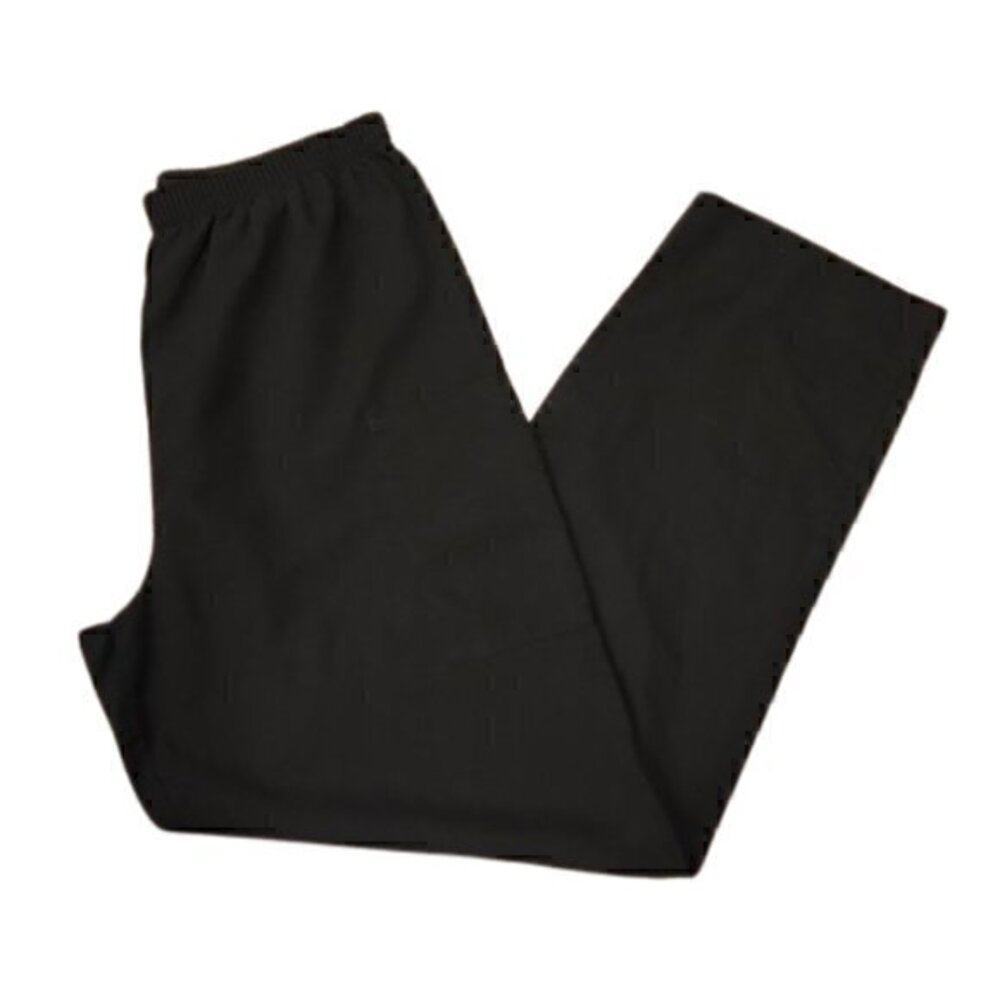 [Cherokee] Workwear Black  Pull Up Scrub Pants - Size M Tall